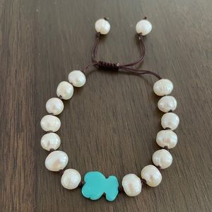 Tous pearl adjustable bracelet